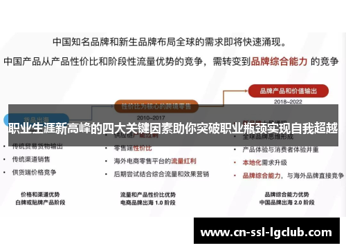 职业生涯新高峰的四大关键因素助你突破职业瓶颈实现自我超越 职业生涯新高峰的四大关键因素助你突破职业瓶颈实现自我超越